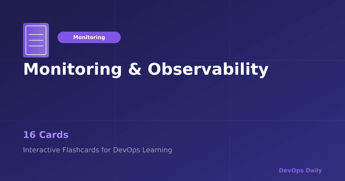 Monitoring & Observability
